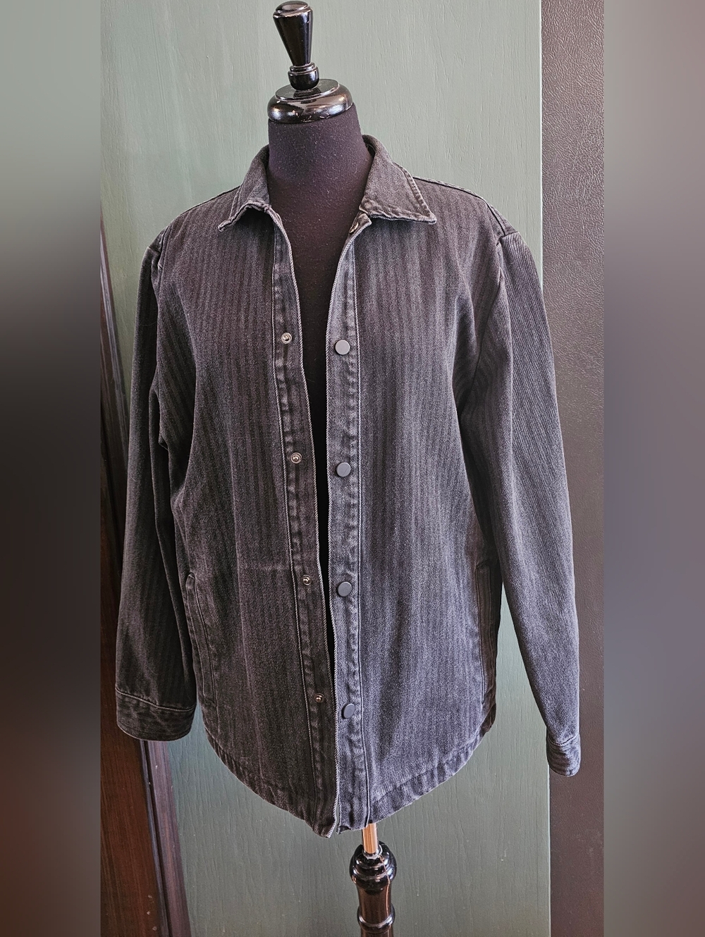 Fairplay Black Washed Denim Jacket